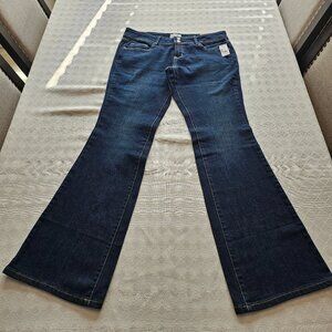NWT Aeropostale Hailey Flare Jeans Women’s 11/12 Long Dark Wash